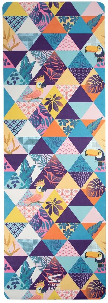 Sharp Shape Microfibre travel mat Tropical Jogamatka