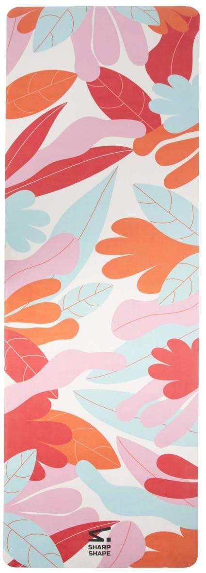 Sharp Shape ECO Yoga mat Flowers Jogamatka