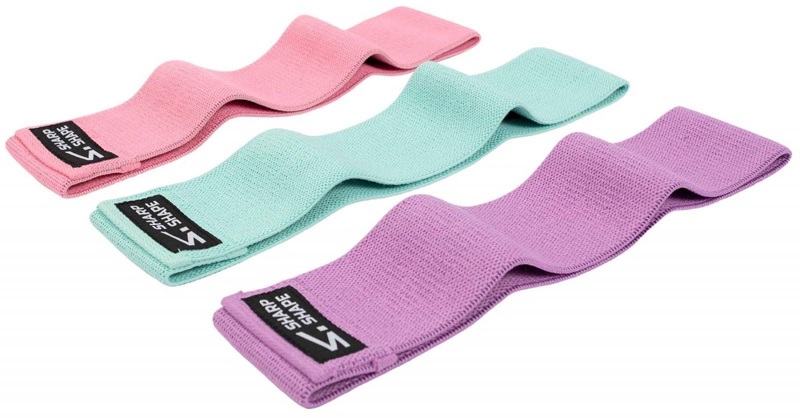 Sharp Shape Hip band set Sh3 Sada gúm na cvičenie