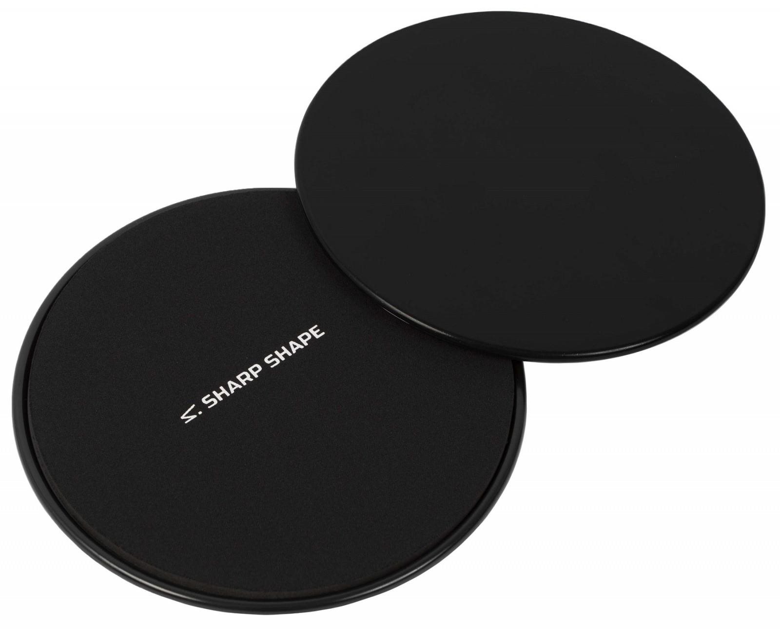 Sharp Shape Core sliders black Tréningová pomôcka