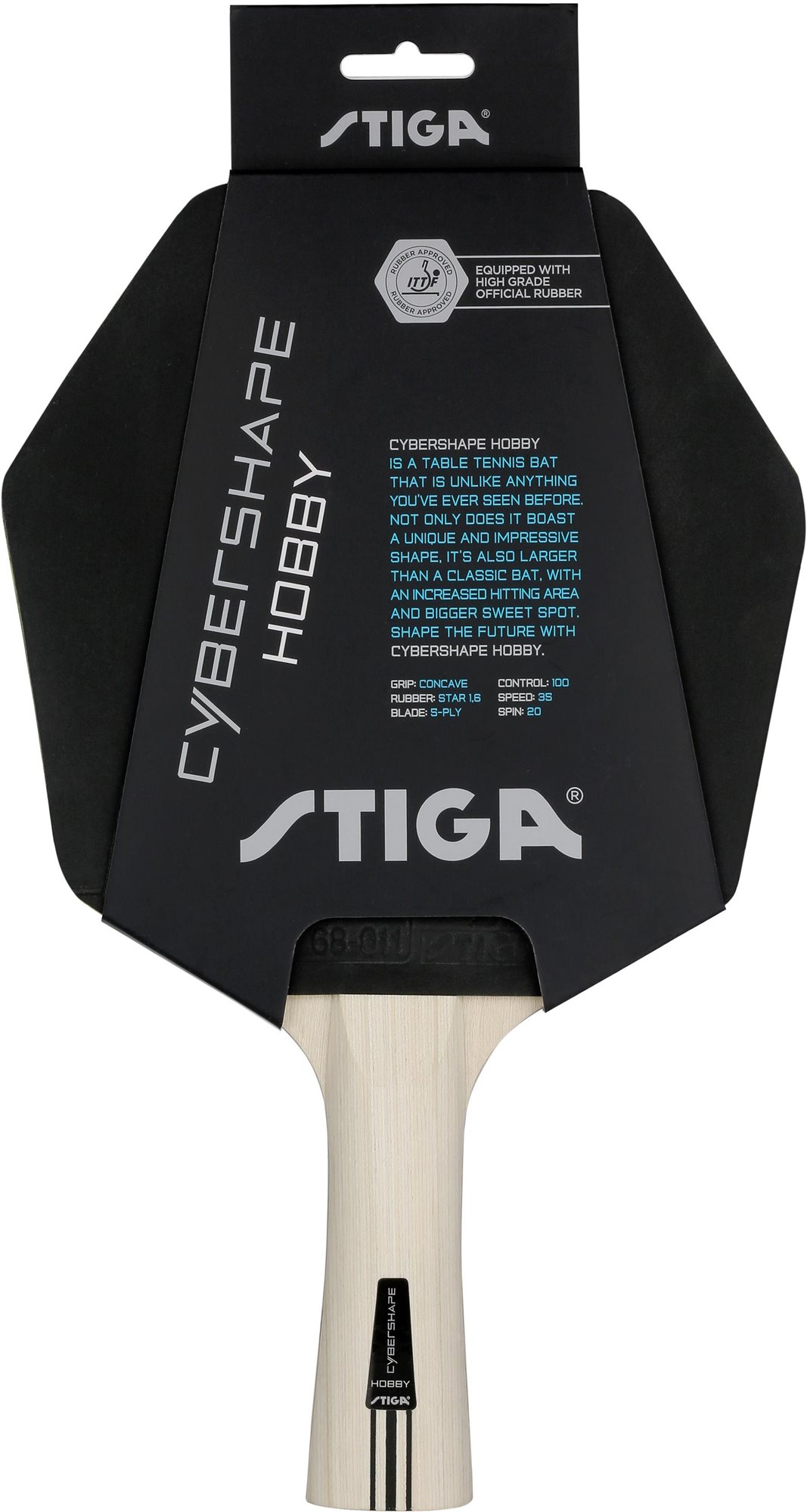 Stiga Cybershape Hobby Pingpongová raketa