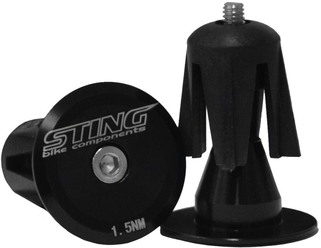 Zátka řidítek ST-PLUG02 černé Zátka