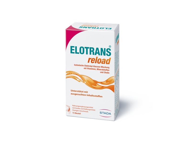 Elotrans reload 15 vreciek Iontový nápoj