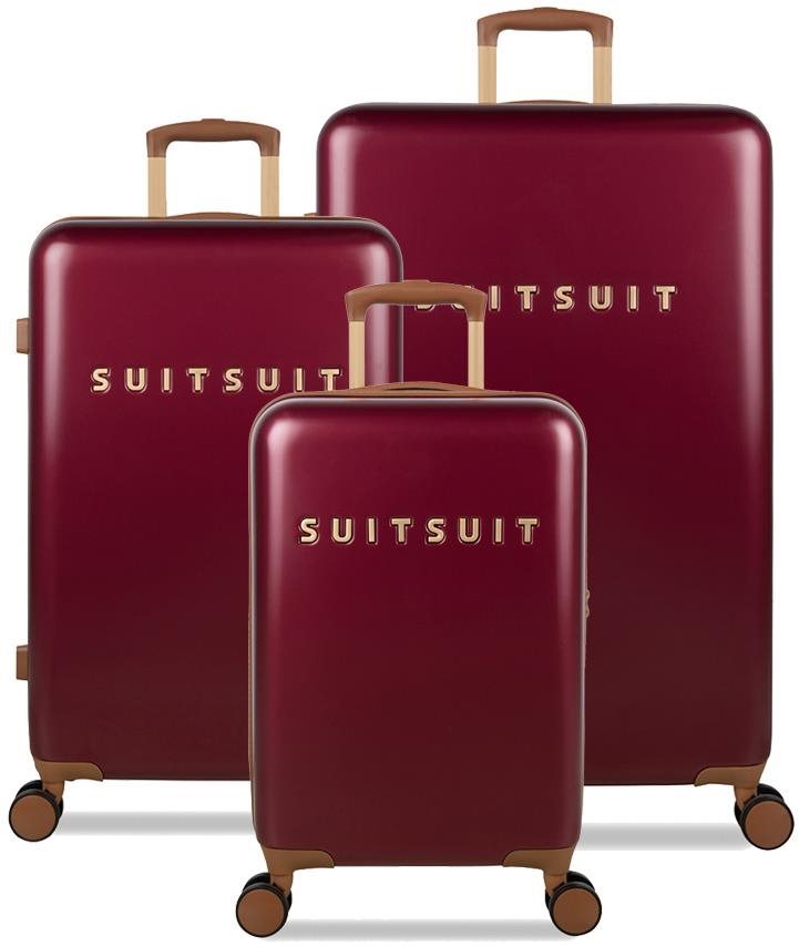 SUITSUIT® TR-7111 Classic Biking Red Sada kufrů