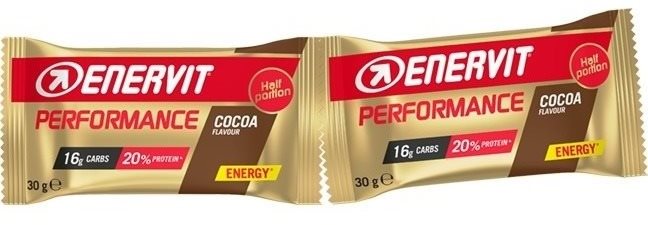 ENERVIT Power Sport (30 + 30 g) kakao Energetická tyčinka
