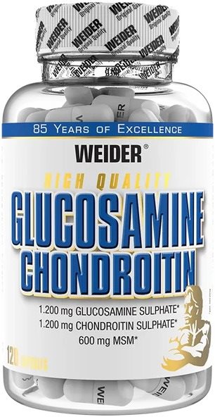 Weider Glucosamine Chondrotin+MSM 120kapslí Kloubní výživa