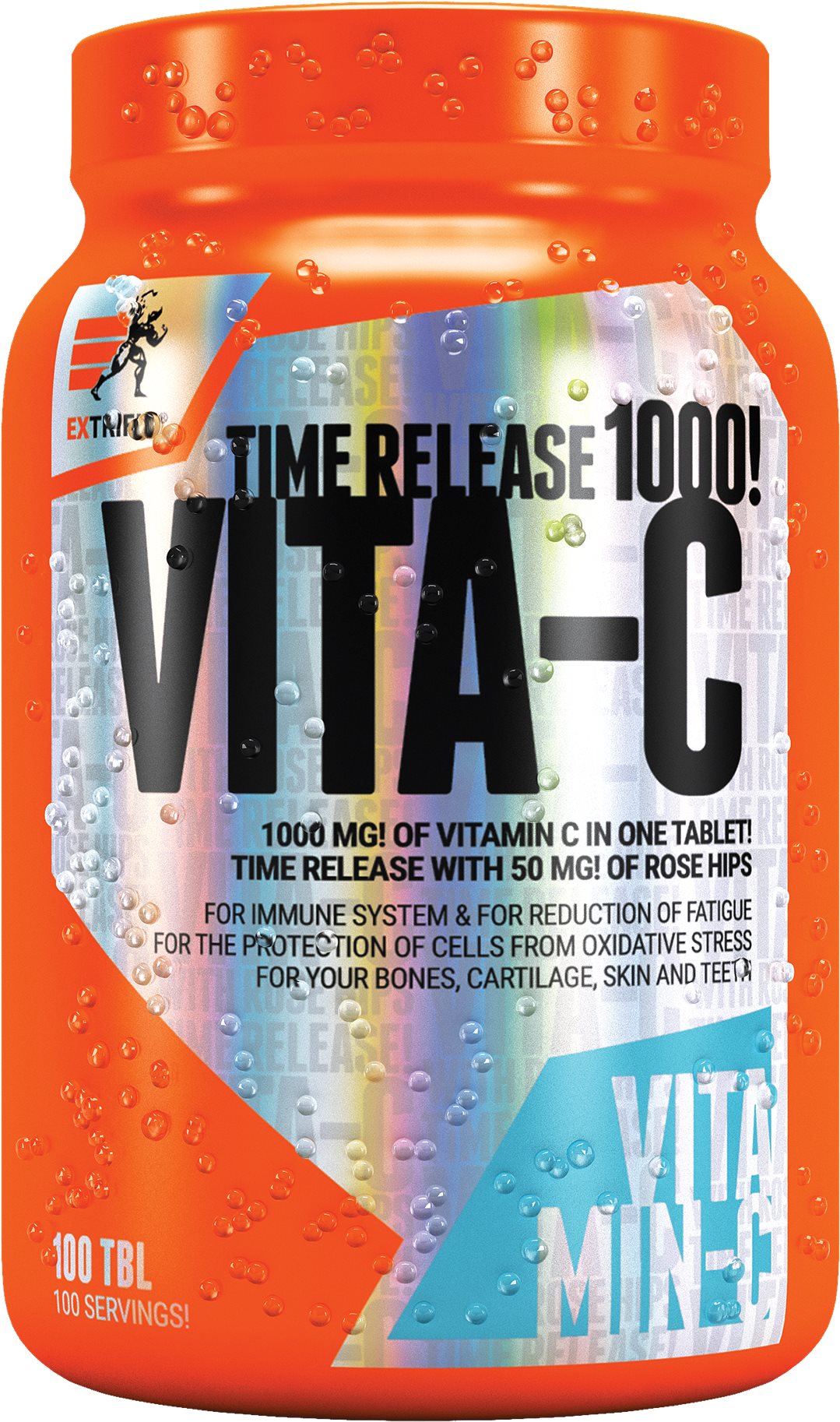 Extrifit Vita C 1000 Time Release, 100 tablet Vitamín C