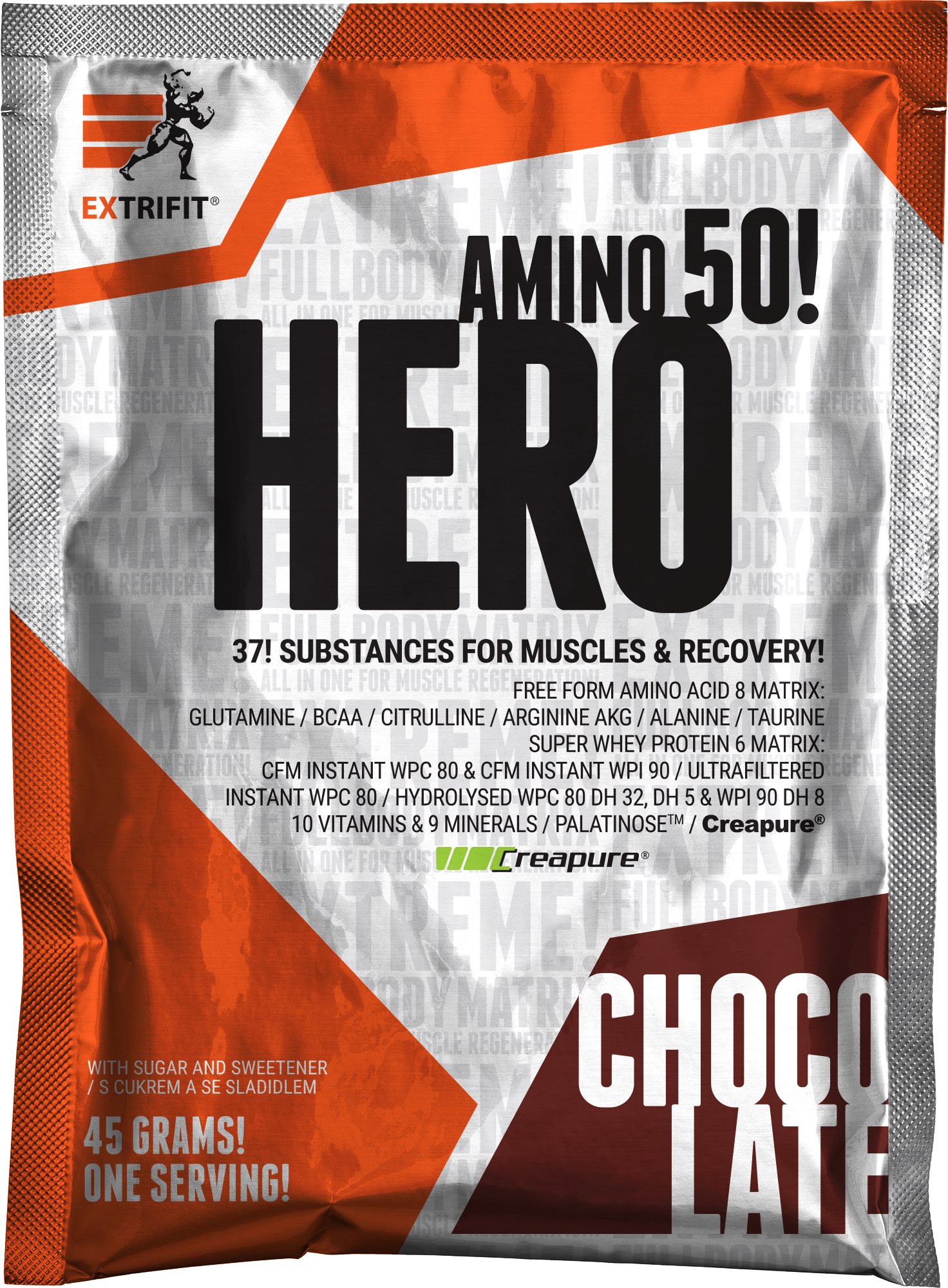 Extrifit Hero 45g chocolate Protein