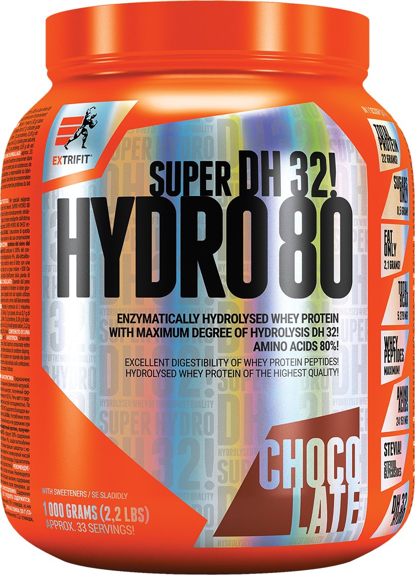 Extrifit Super Hydro DH32, 1000g, čokoláda Protein