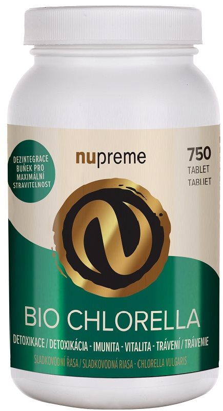 Nupreme BIO Chlorella 750 tbl. Chlorella