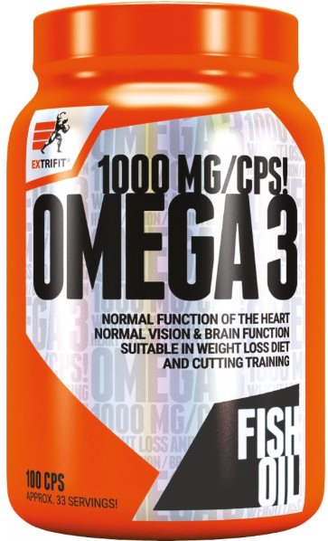 Extrifit Omega 3 1000 mg, 100 kapslí Omega 3