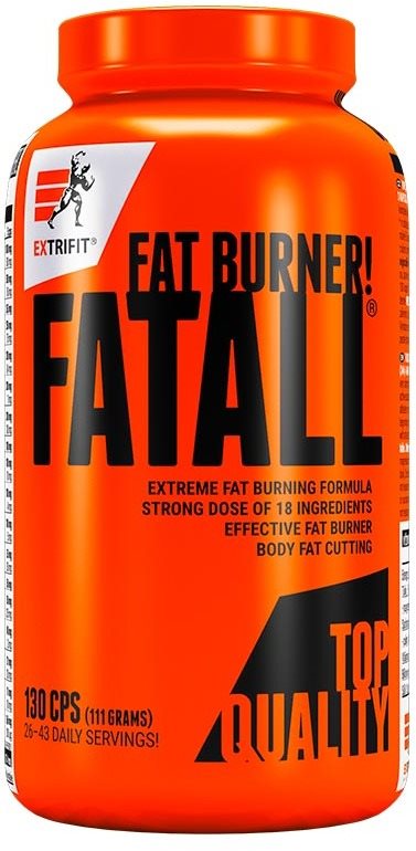 Extrifit Fatall Fat Burner 130 kapslí Spalovač tuků