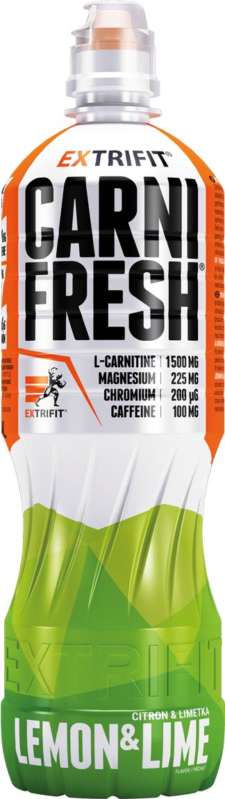 Extrifit Carni Fresh 850 ml, lemon & lime Iontový nápoj