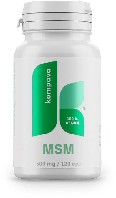 Kompava MSM, 500 mg, 120 kapsúl Kĺbová výživa