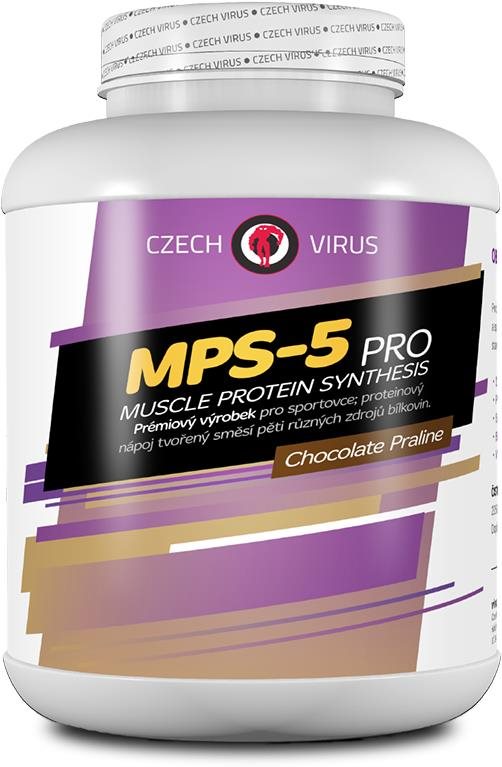 Czech Virus MPS-5 Pro 2250 g, čokoláda Protein