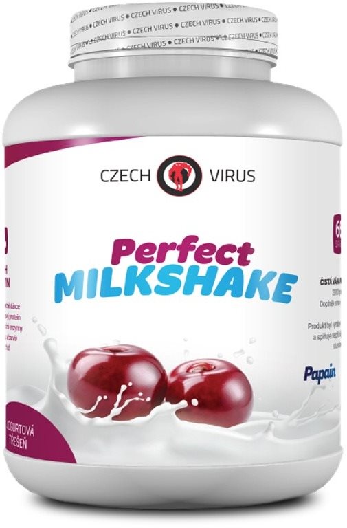 Czech Virus Perfect Milkshake 2000 g, jogurtová třešeň Protein