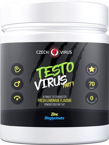Czech Virus Testo Virus Part 1 280 g, fresh lemonade Anabolizér