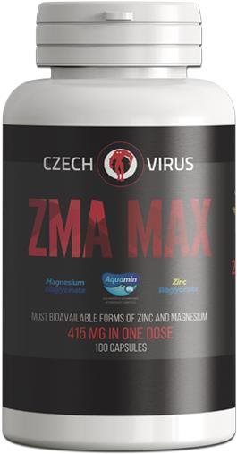 Czech Virus ZMA Max 100 cps Anabolizér