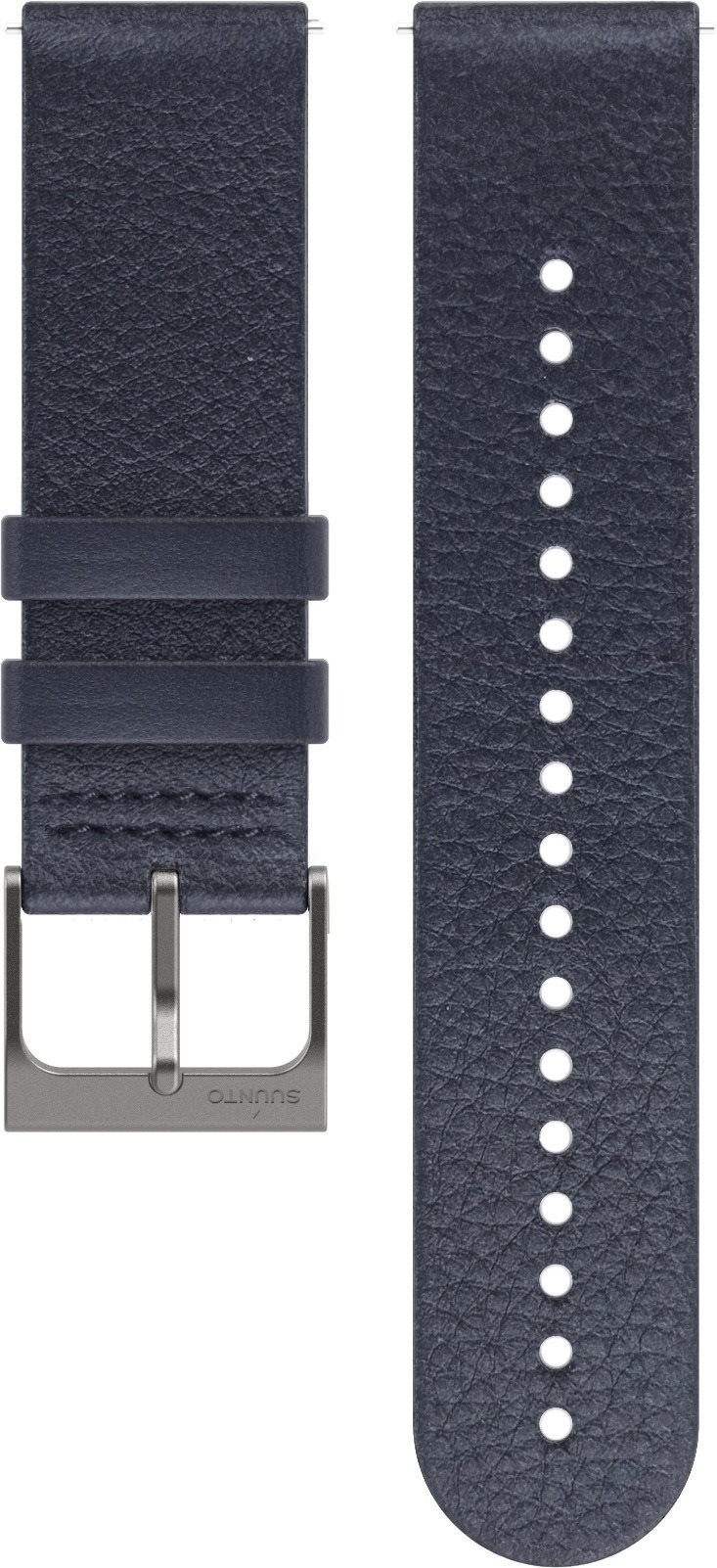 Suunto 22mm Urban 6 Leather Strap Granite Blue M Watch Strap
