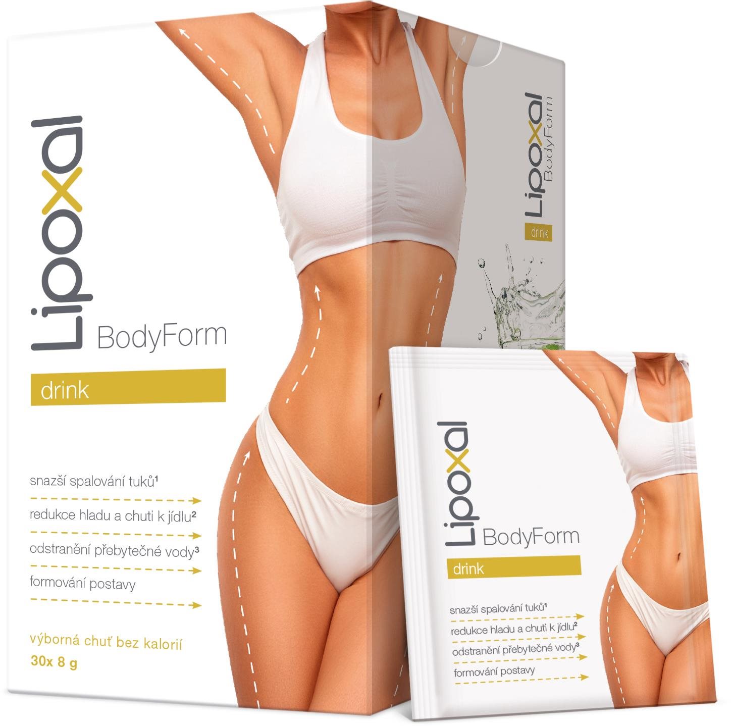 Lipoxal BodyForm drink 30× 8 g Doplnok stravy