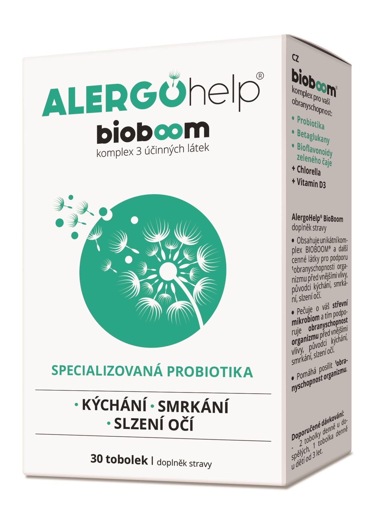 AlergoHelp BioBoom 30 toboliek Doplnok stravy