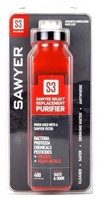 Sawyer palack S3 Foam Filter Hordozható víztisztító