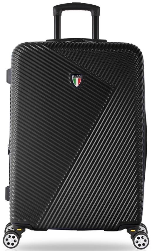 TUCCI T-0118/3 L ABS - fekete Bőrönd