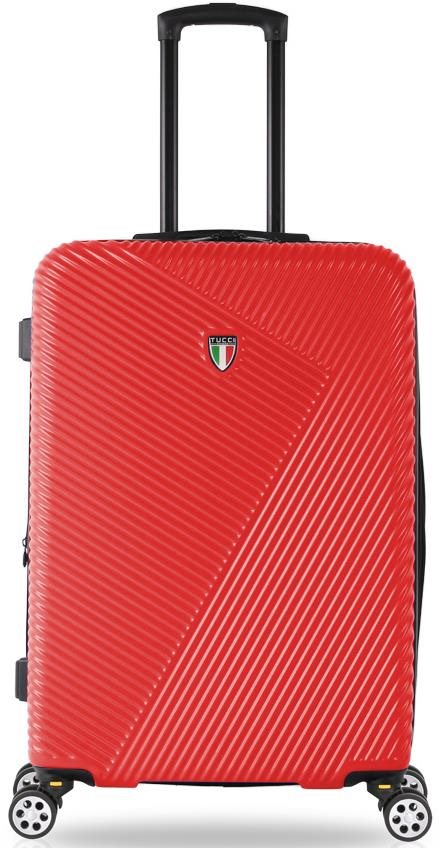 TUCCI T-0118/3 M ABS - piros Bőrönd