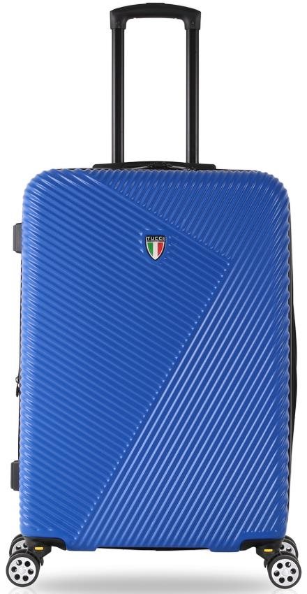 TUCCI T-0118/3 M ABS - modrý Cestovný kufor