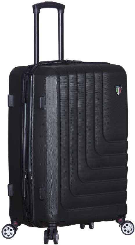 TUCCI T-0128/3 M ABS - fekete Bőrönd