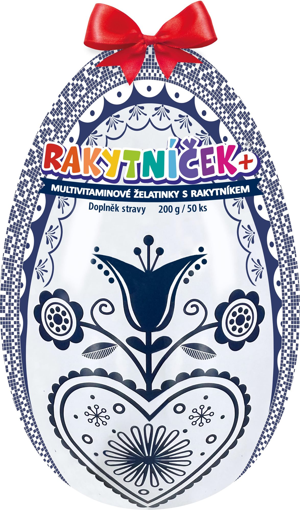 TEREZIA Rakytníček+ multivitamínové želatínky biele vajce 50 ks...