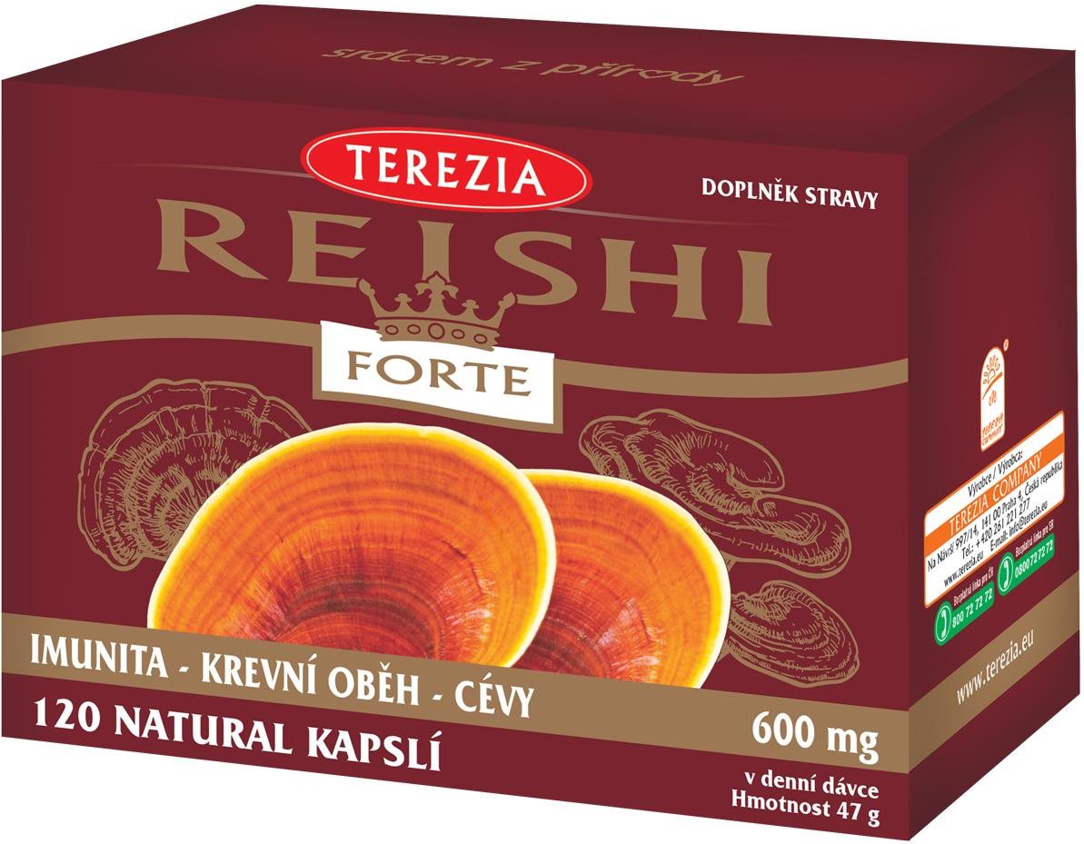 TEREZIA Reishi Forte 120 kapsúl Doplnok stravy