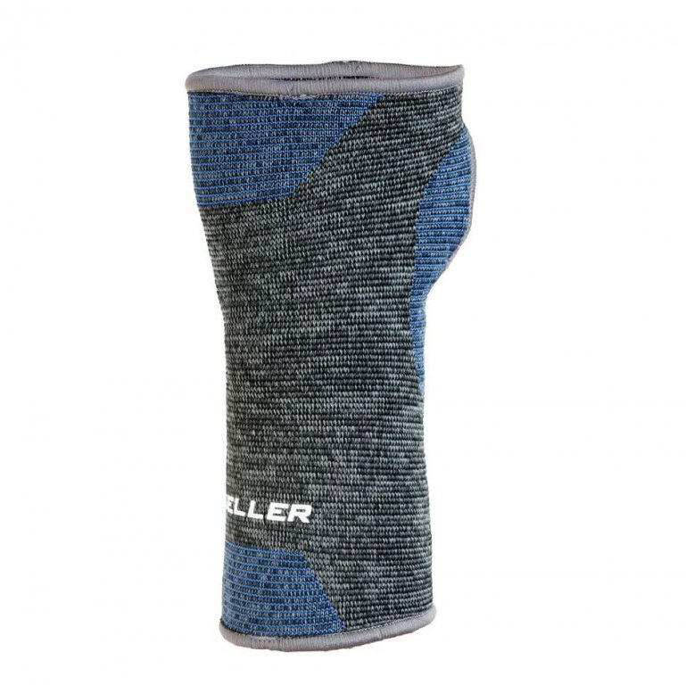Mueller 4-Way Stretch Premium Knit Wrist Support, L/XL Bandáž na...