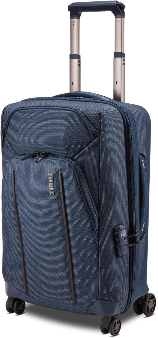 Thule Crossover 2 Carry On Spinner modrý Cestovný kufor