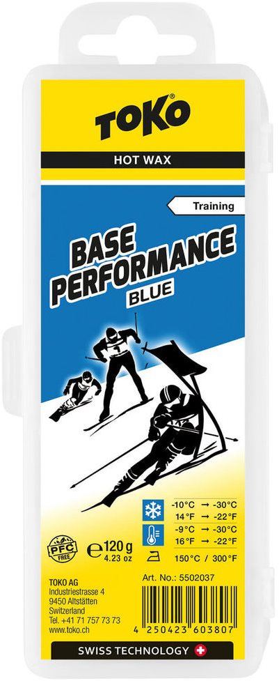 Toko Base Performance parafín modrý 120 g Lyžiarsky vosk