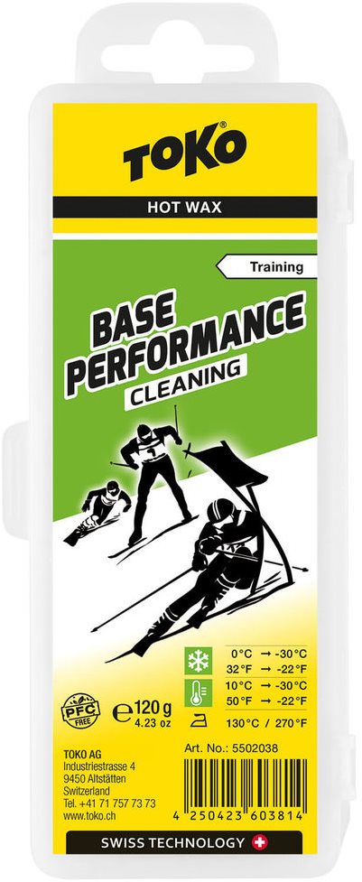 Toko Base Performance cleaning, čistiaci parafín 120 g Lyžiarsky vosk
