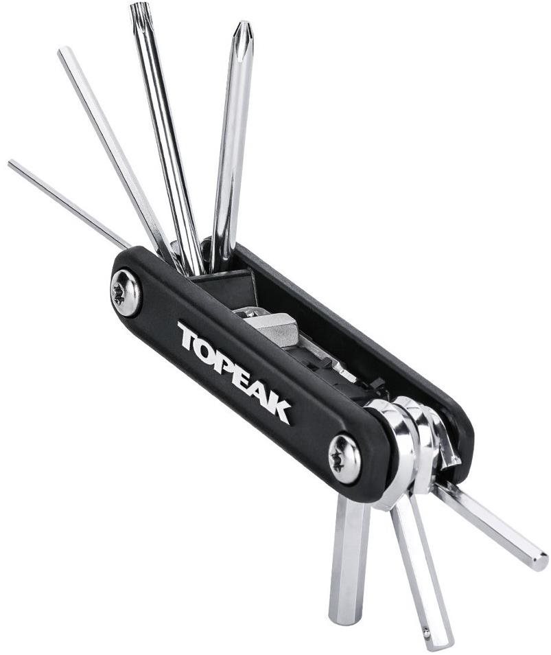 TOPEAK náradie X-TOOL+ 11 funkcií čierne Multikľúč na bicykel