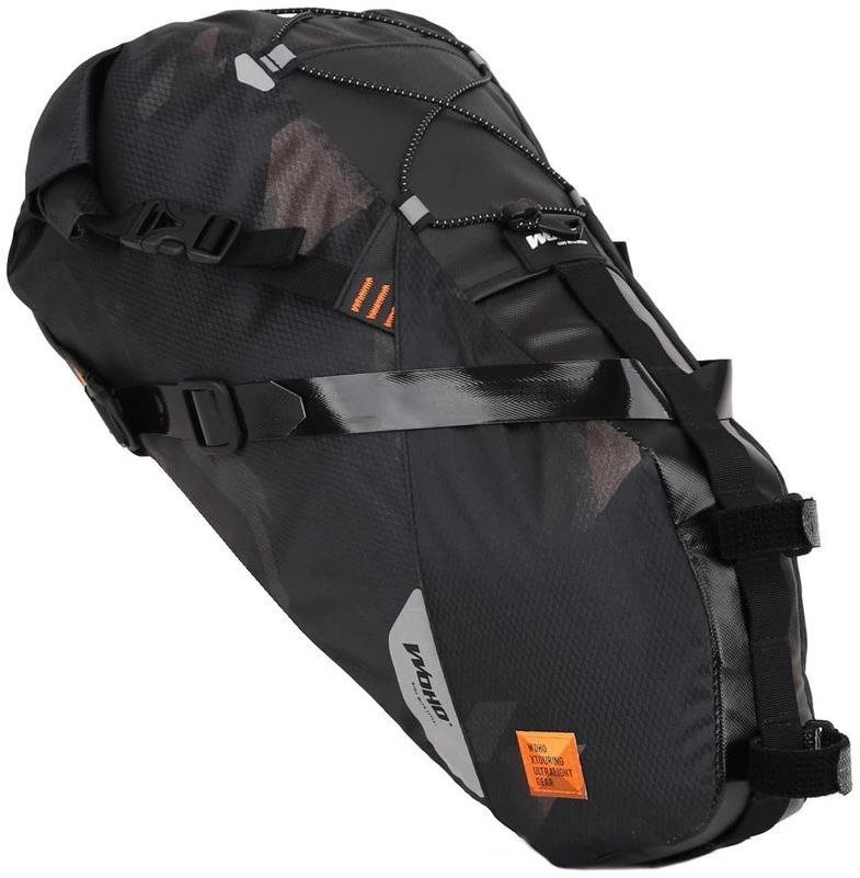 WOHO nyeregtáska X-TOURING DRY BAG Diamond CyberCam fekete, L...