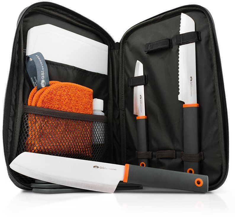 GSI Outdoors Santoku Knife set Kempingový riad