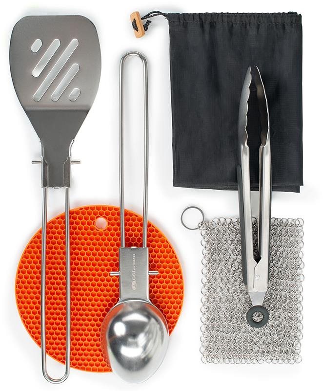 GSI Outdoors Basecamp Chefs Tool Set; 42,5 cm Kempingový riad