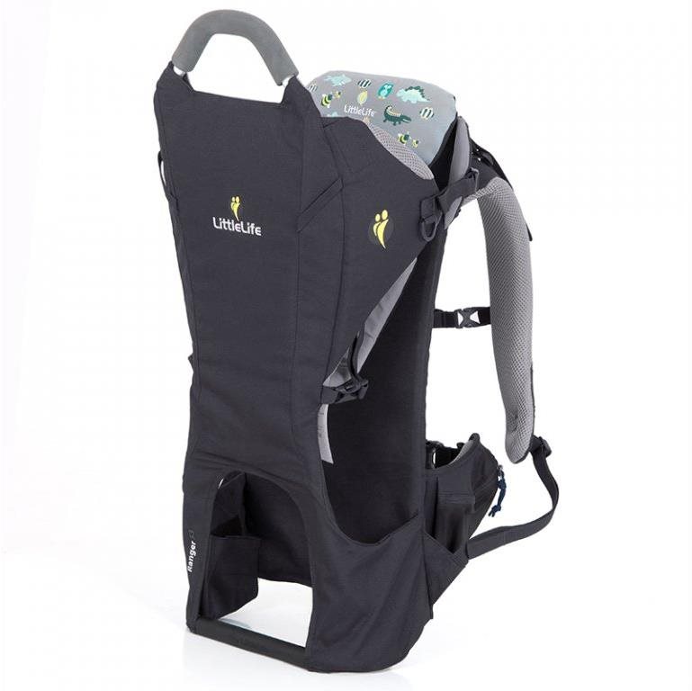 LittleLife Ranger S2 Child Carrier, black Gyerekhordó hátizsák