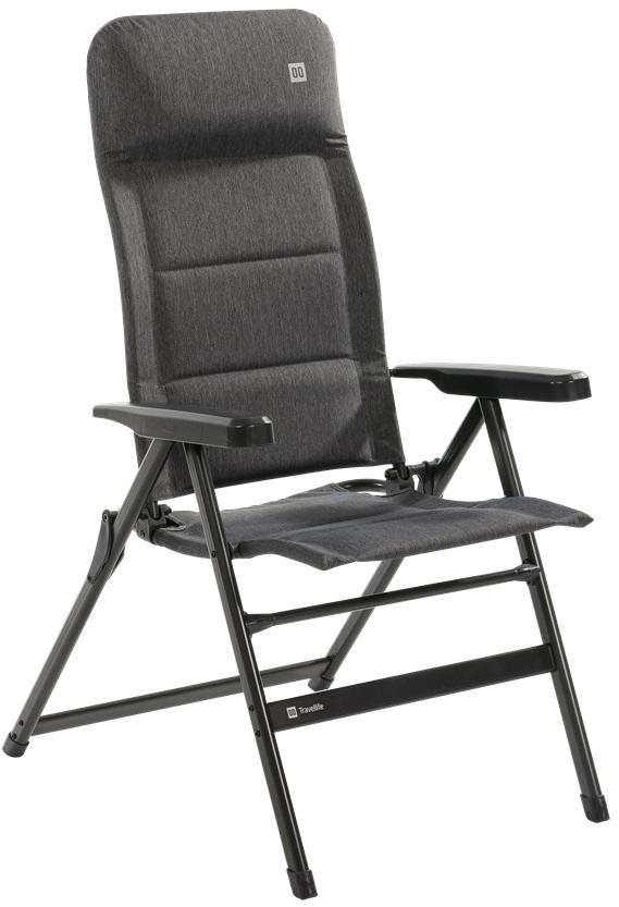 Travellife Lago Recliner Comfort Stormy Grey Kempingové kreslo
