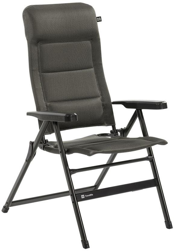 Travellife Barletta Recliner Comfort L Dark Grey Kemping fotel
