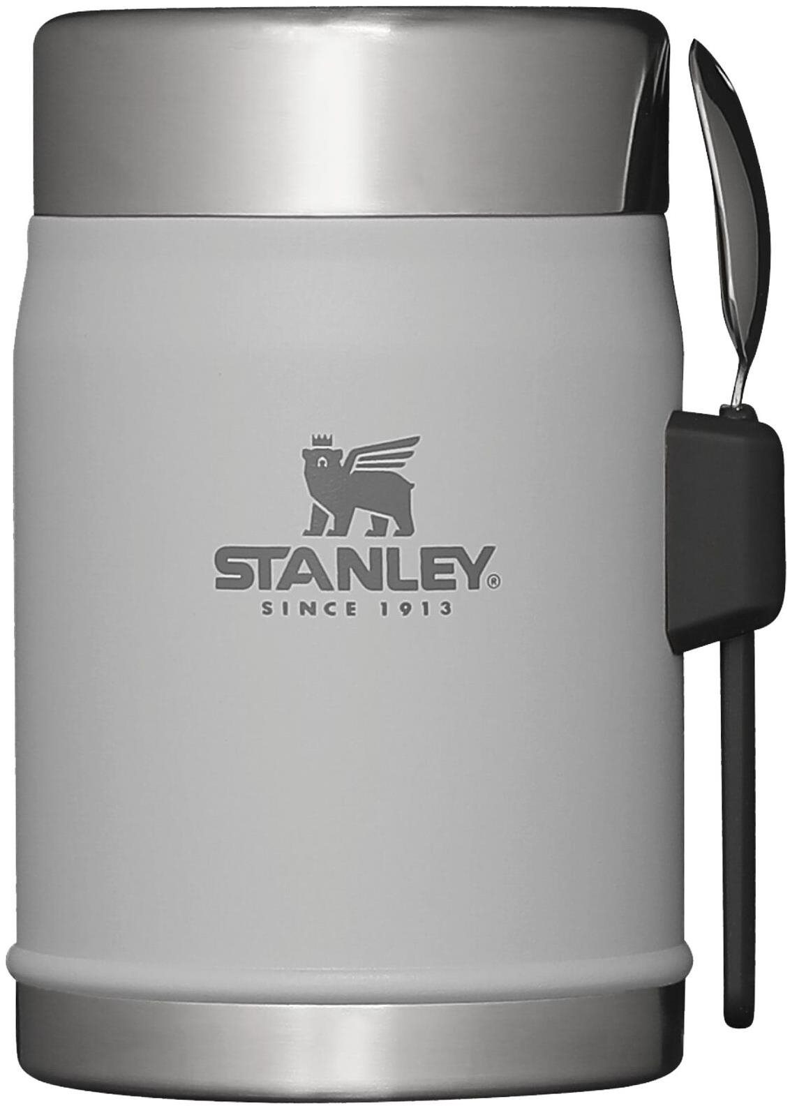 Stanley termoska na jedlo 400 ml s lyžicou/vidličkou Ash sivá...