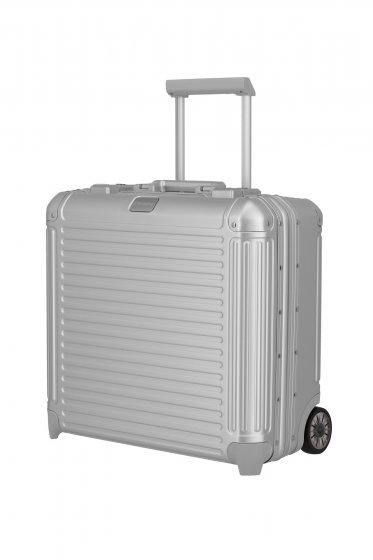 Travelite Next Business wheeler Silver Cestovný kufor