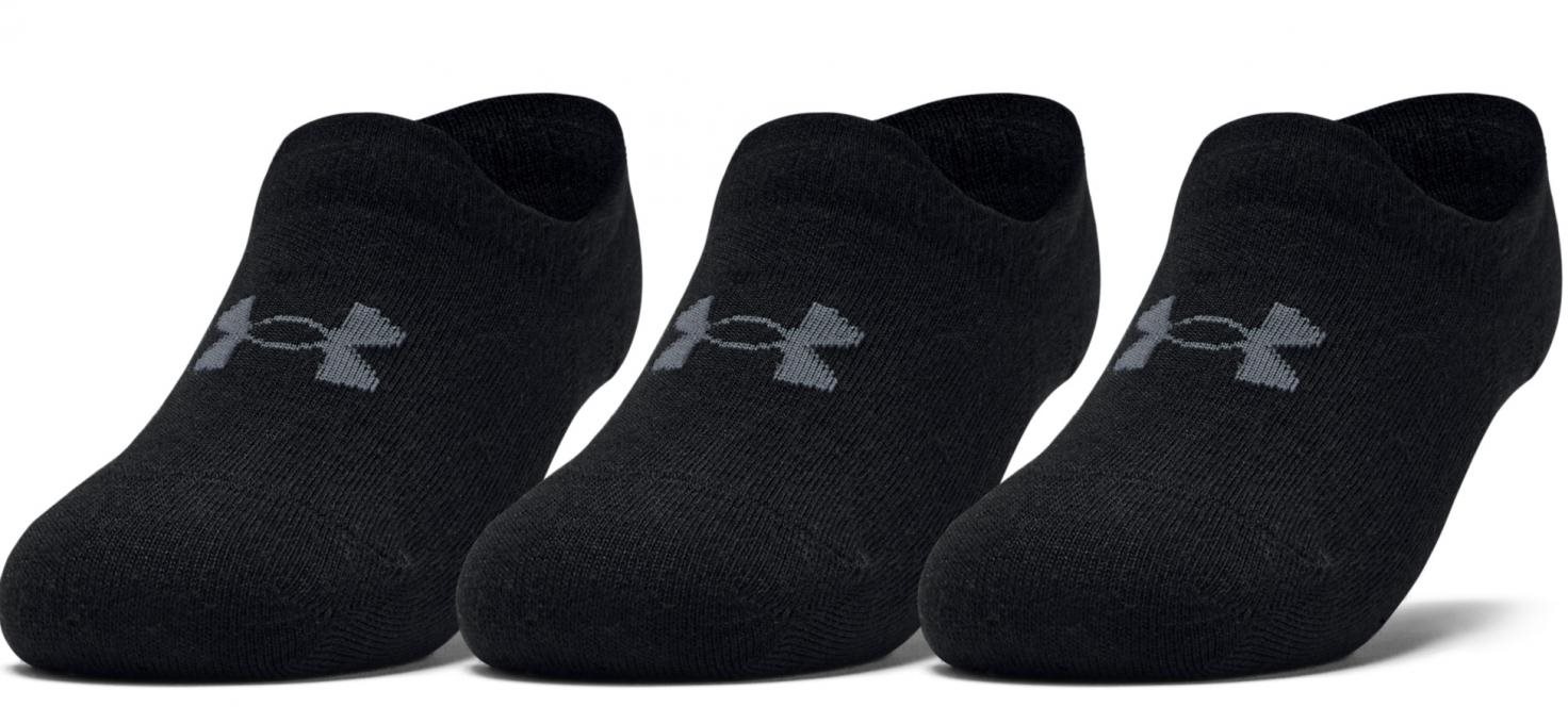 Under Armour Ultra Lo BLACK S Ponožky