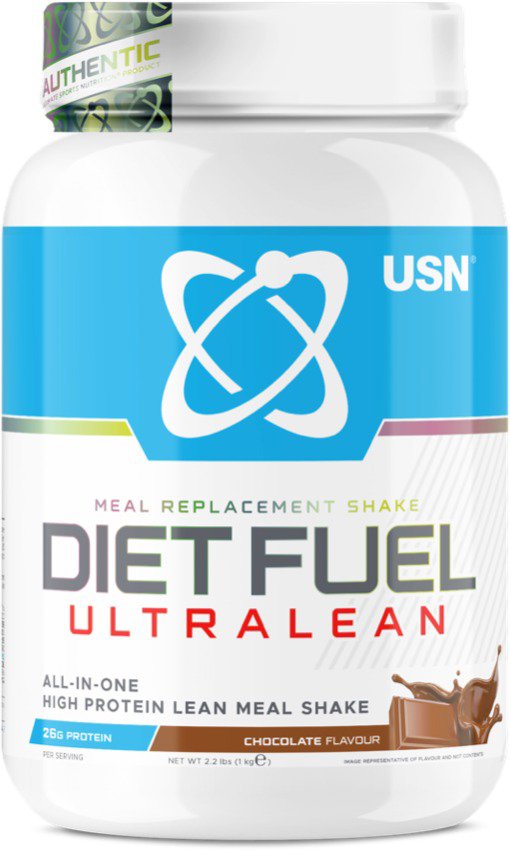 USN Diet Fuel Ultralean, 1000g, čokoláda Protein