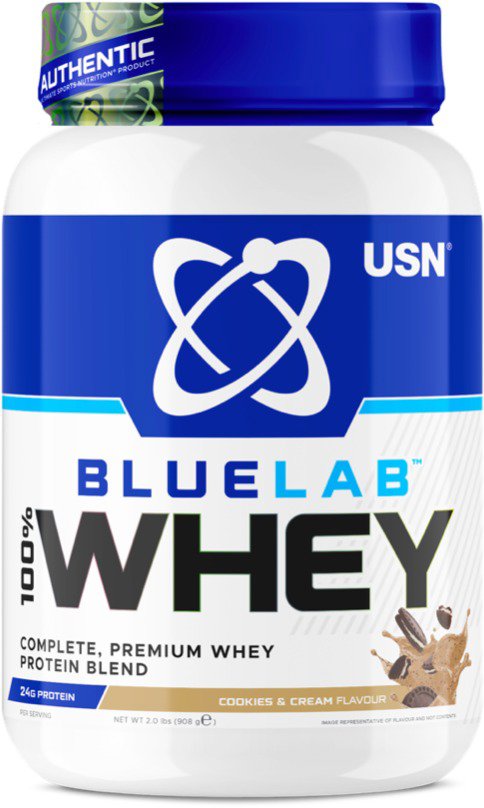 USN BlueLab 100% Whey Premium Protein 908 g, Oreo Protein