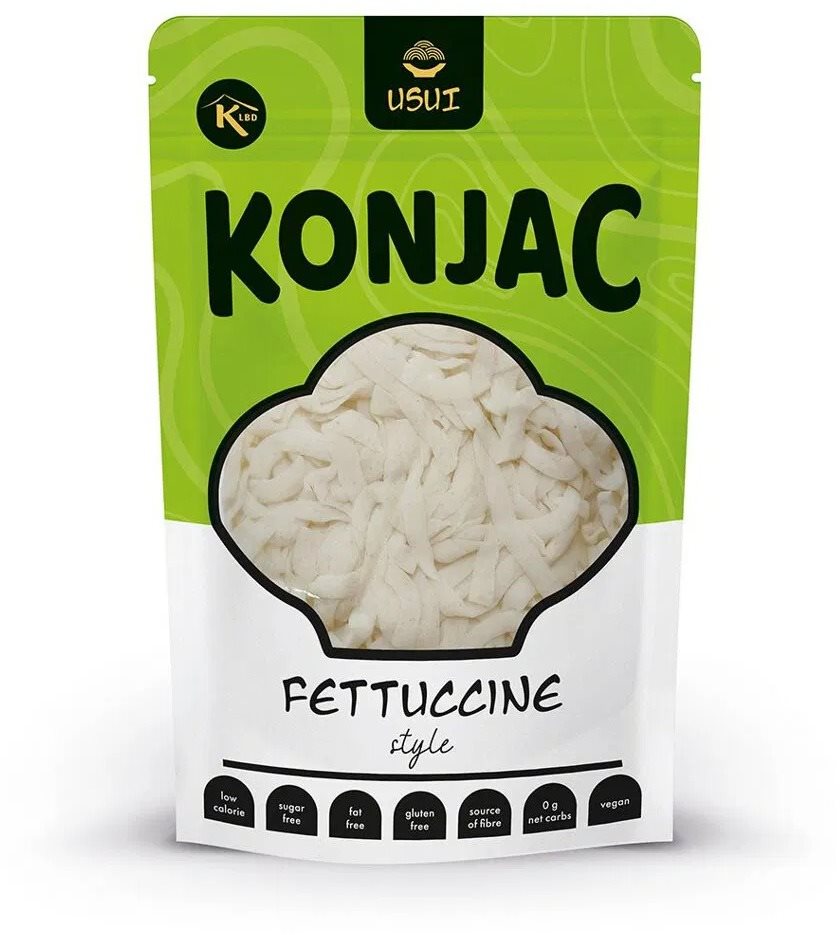 USUI konjac fettuccine tészta, 270 g Tészta