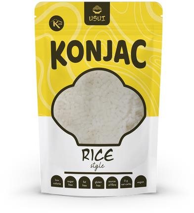 USUI konjac rizs lében - 270g Tészta